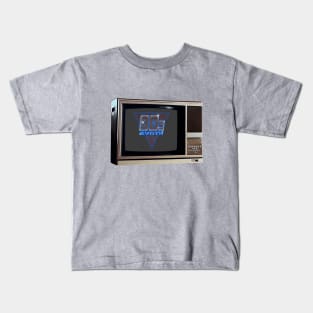 TV SET /80s SYNTH #5 Kids T-Shirt